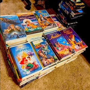 40+ Vintage VHS Tapes